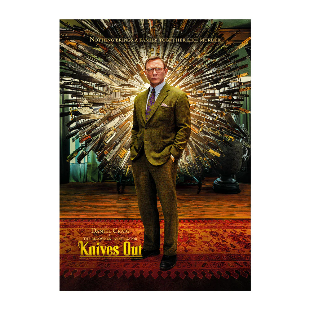 Set of Eleven Knives Out Character Mini Posters - Image 12