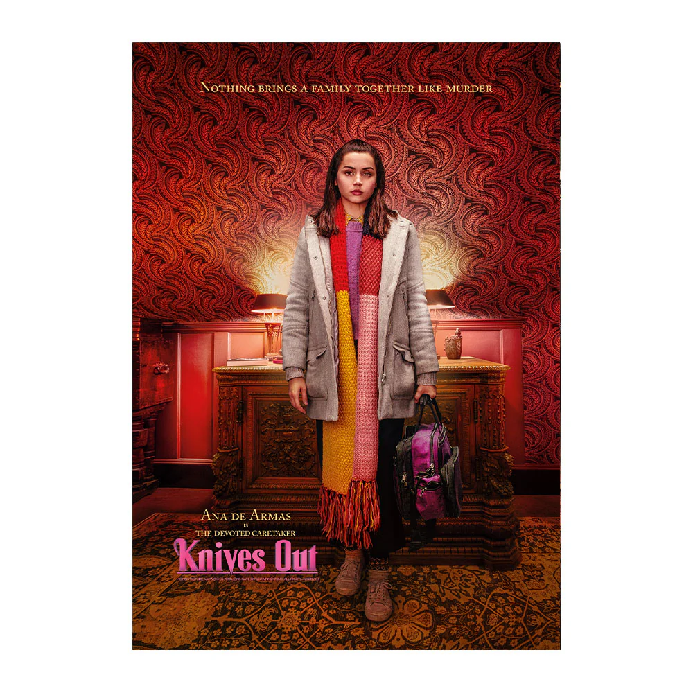Set of Eleven Knives Out Character Mini Posters - Image 2