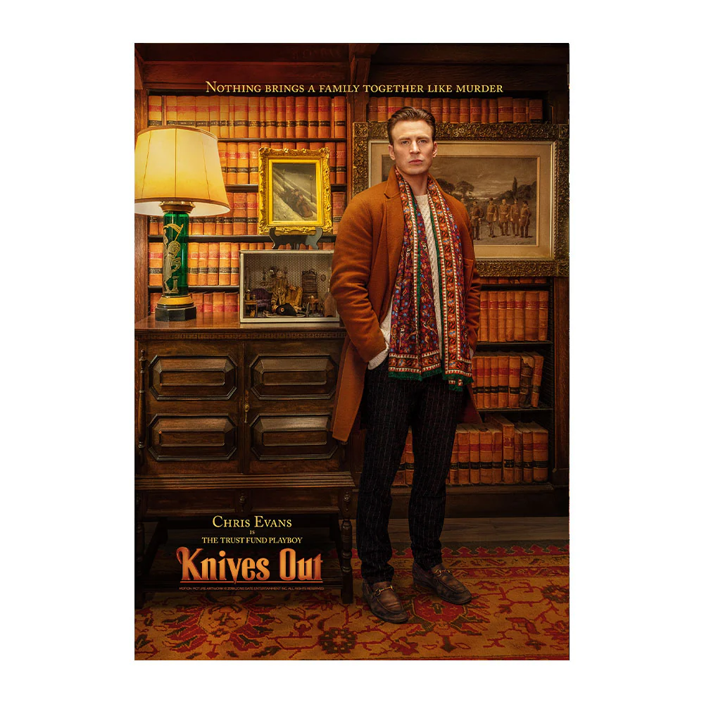 Set of Eleven Knives Out Character Mini Posters - Image 3