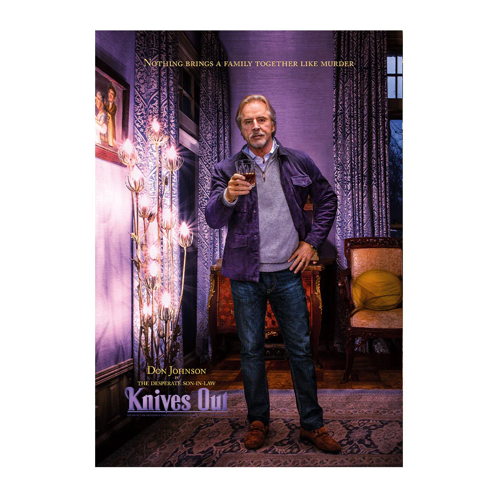 Set of Eleven Knives Out Character Mini Posters - Image 5