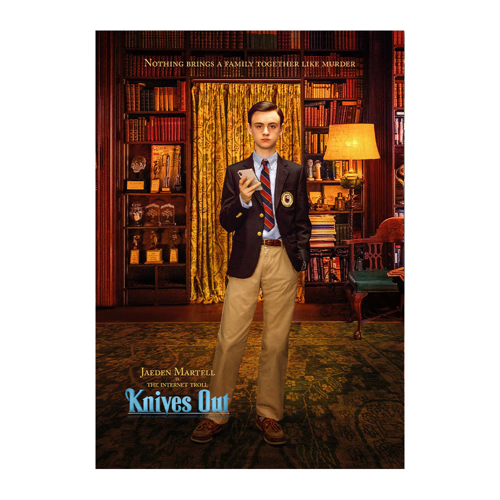 Set of Eleven Knives Out Character Mini Posters - Image 6