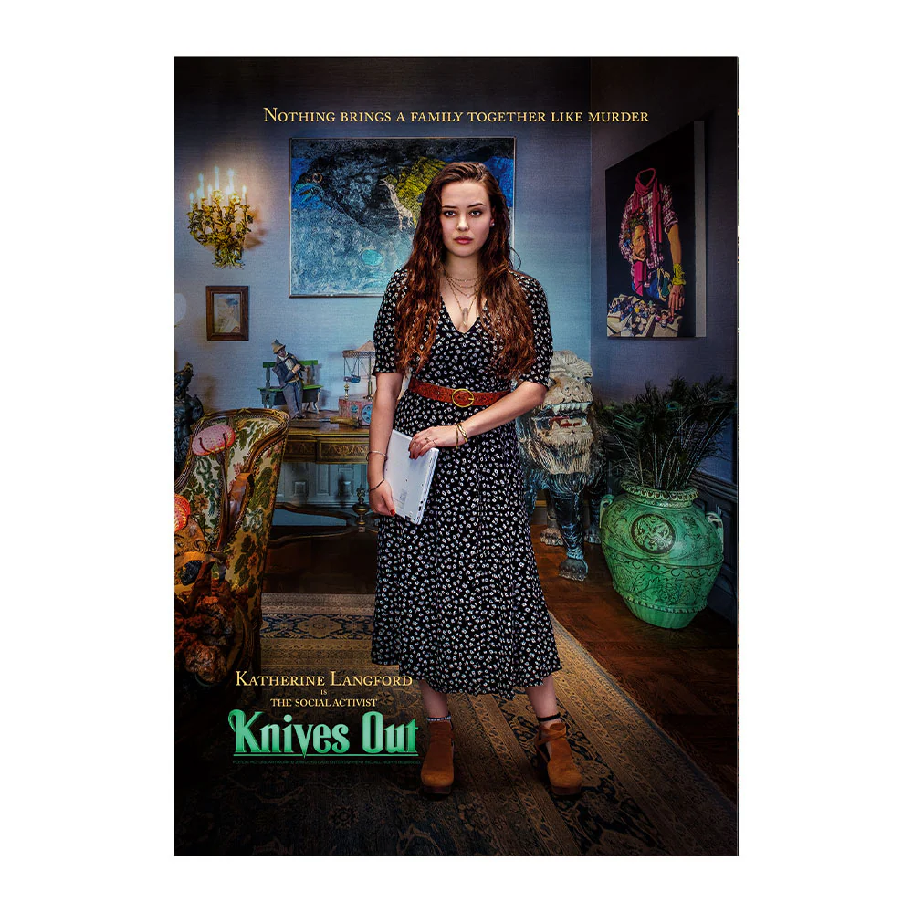 Set of Eleven Knives Out Character Mini Posters - Image 8