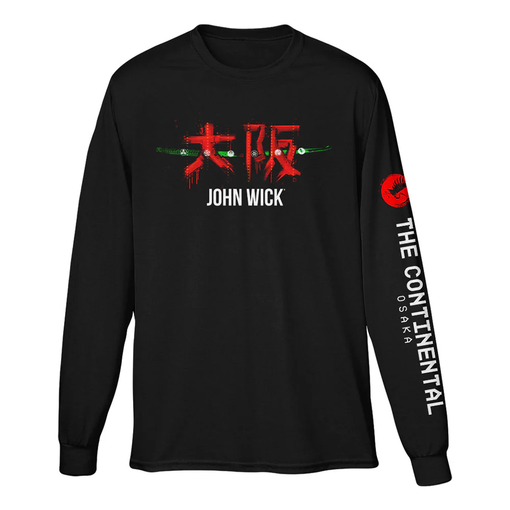 John Wick The Continental Osaka Long Sleeve Tee - Image 2